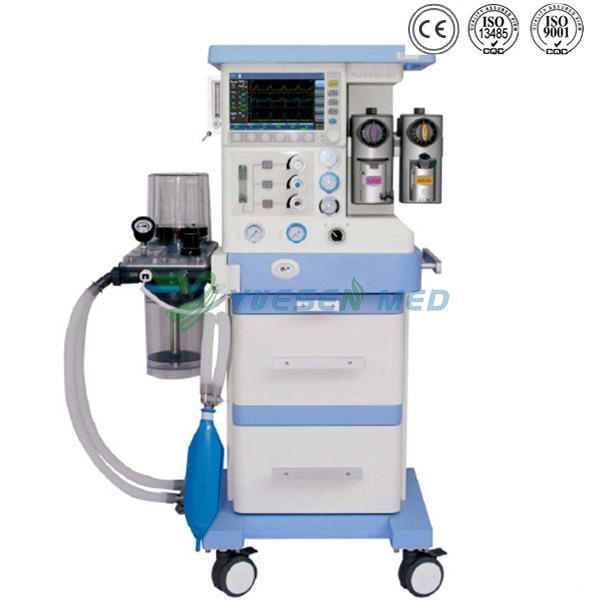 Medical Trolley Anesthesia Machine Dual Evaporator Tank Ysav D