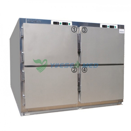 Stainless Steel 4 Bodies Mortuary Refrigerator YSSTG0104 Price